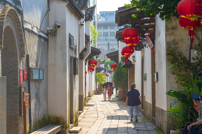 2019年6月28日，福州，三坊七巷風(fēng)光。